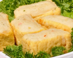 Fried Tau Fu with Fish Paste Per Piece
