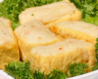 Fried Tau Fu with Fish Paste Per Piece